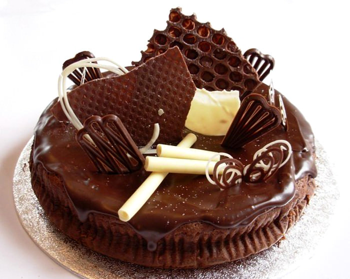 Шоколадный пирог за 20 минут фото