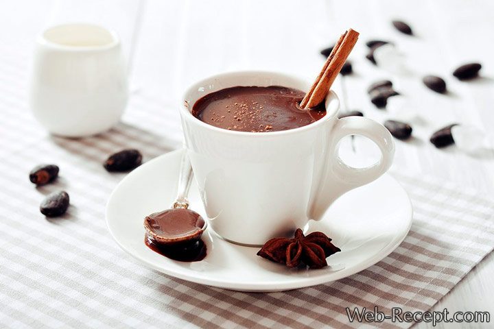 Горячий шоколад из какао рецепт