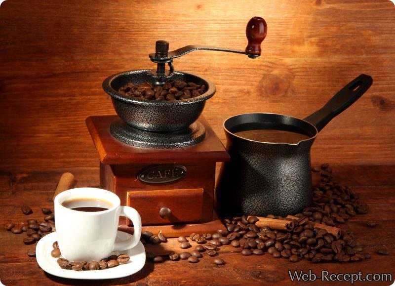 Свежеобжаренный кофе в зернах