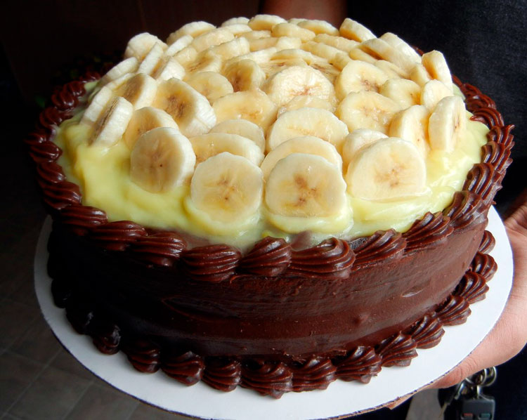 Арахисово-банановый торт рецепт